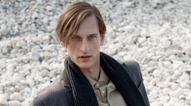 Rogier Bosschaart Dons Paul Bowles-Inspired Salvatore Ferragamo Pre-Fall '19 Collection Rogier Bosschaart dons a chic look from Salvatore Ferragamo's pre-fall 2019 collection.