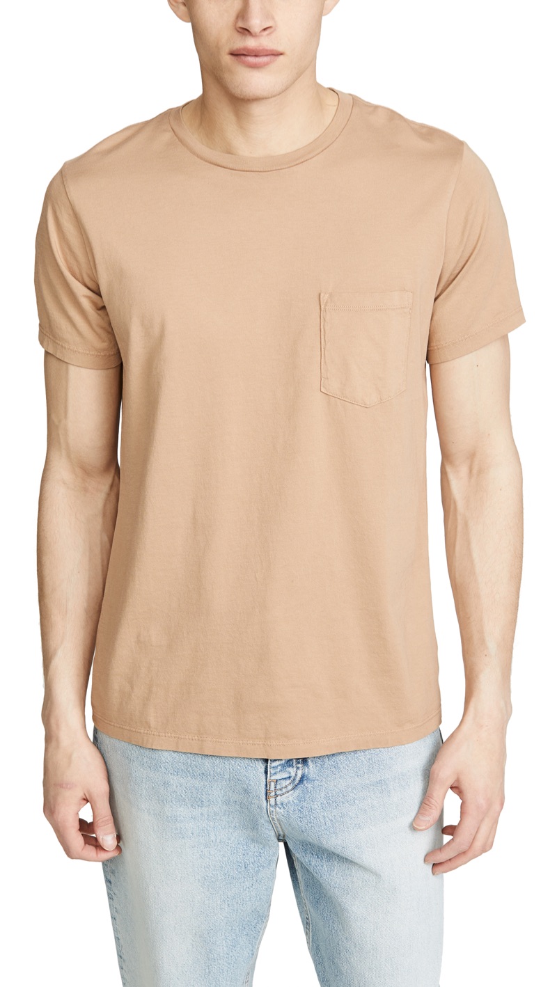 Save Khaki Supima Jersey Pocket T-Shirt