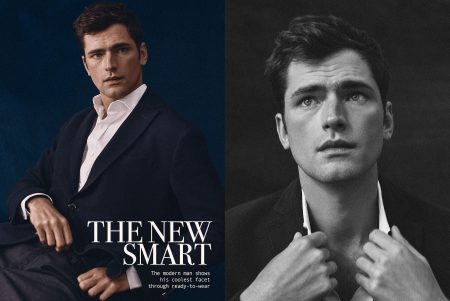 Sean O'Pry Sports 'New Smart Casual' Style for Massimo Dutti