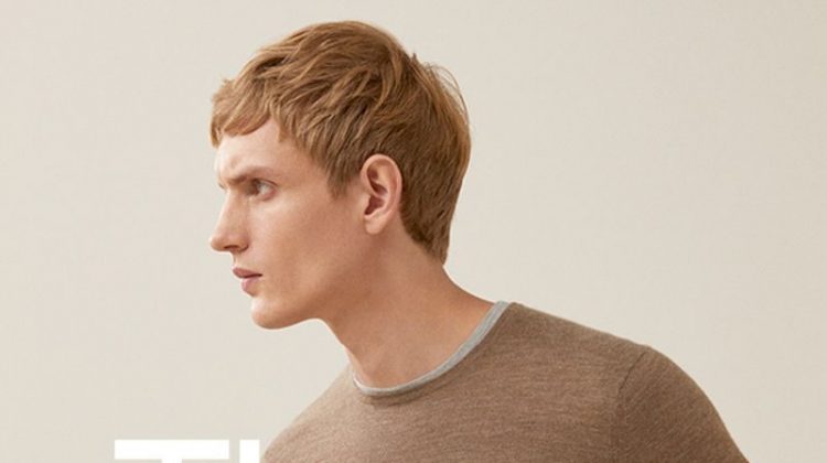 Paul Boche Dons Minimal Style for Theory Spring ’19 Campaign