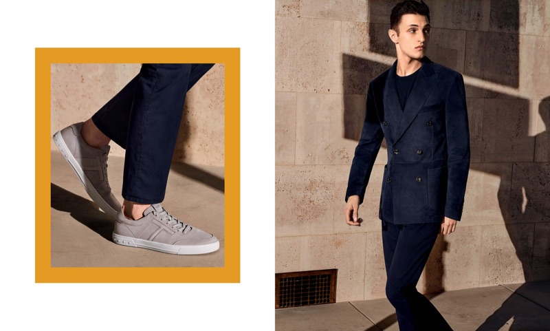 Anwar Hadid fronts Tod's spring-summer 2019 campaign.