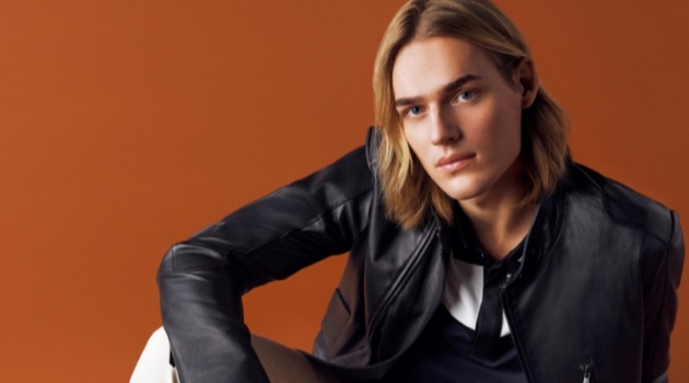 Trussardi Taps Ton Heukels for Spring '19 Campaign Ton Heukels stars in Trussardi's spring-summer 2019 campaign.