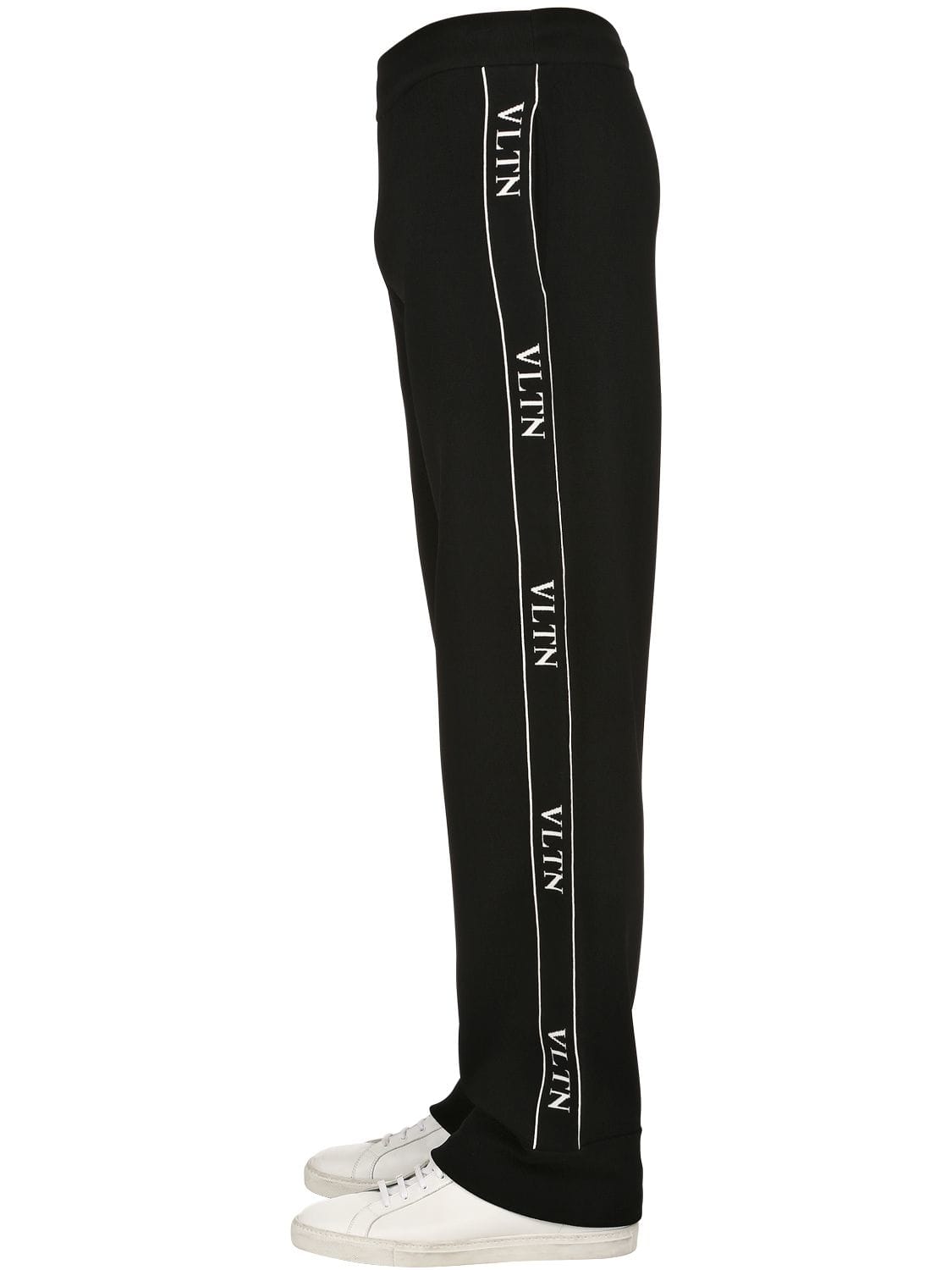 knit track pants