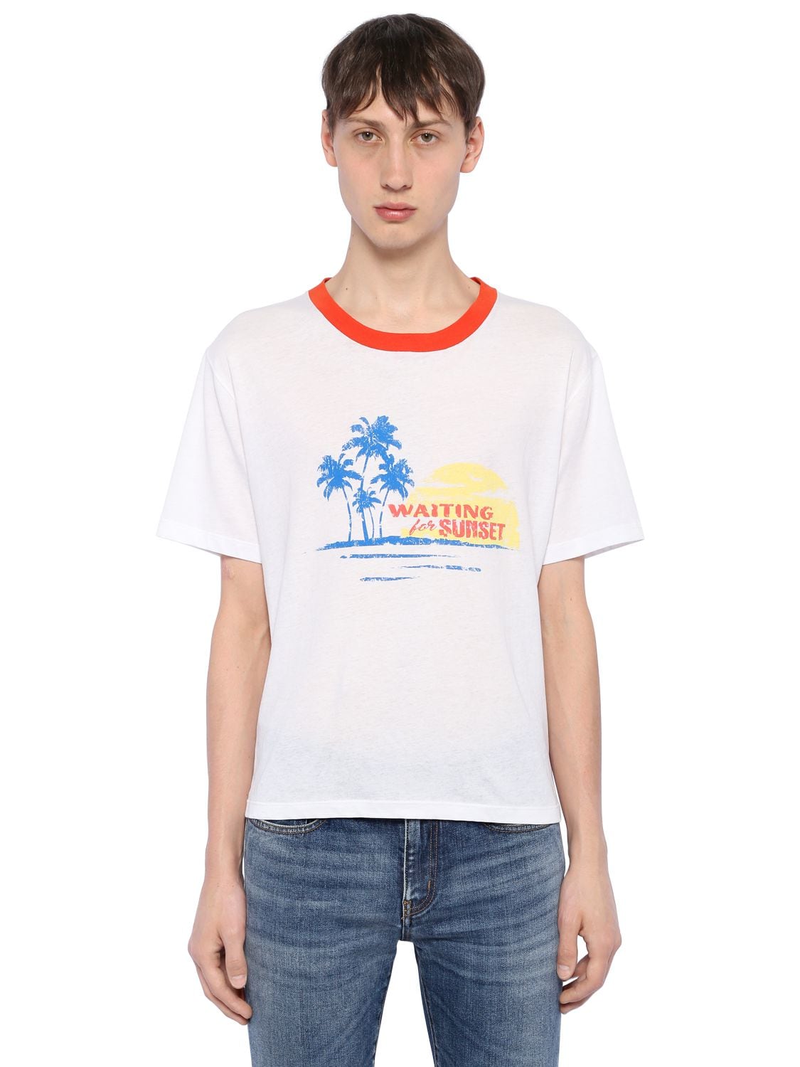 waiting for sunset t shirt