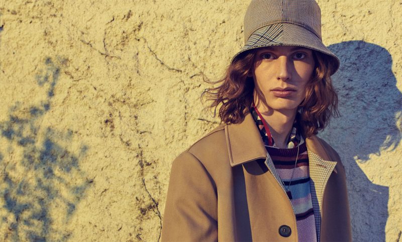 Casper Plantinga fronts Zara Man's spring 2019 campaign.