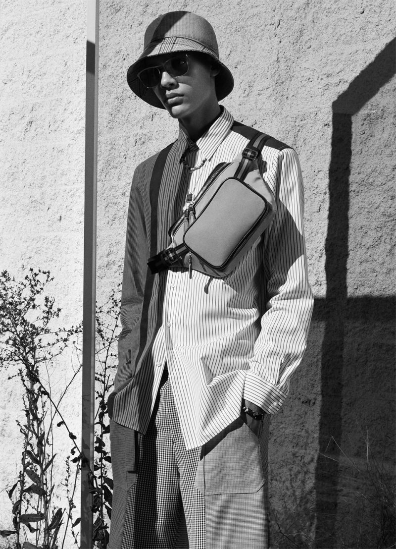 Simon Bornhall is a chic vision for Zara Man's spring 2019 campaign.