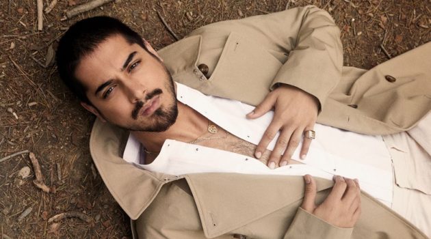 Avan Jogia Connects with Boys By Girls, Talks Being a Romantic Starring in a new photo shoot, Avan Jogia sports a H&M trench with a SCYLT shirt, COS trousers, and a ring by Topman.
