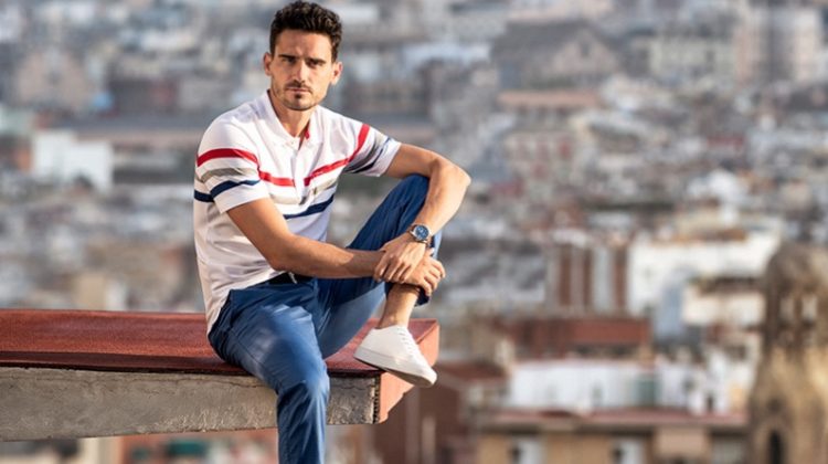 Arthur Kulkov Reaches New Heights for BRAX Spring ’19 Campaign