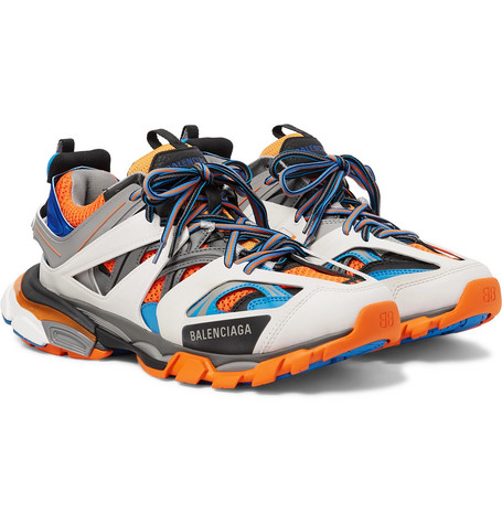 Balenciaga Track Trainer White Orange Perriél