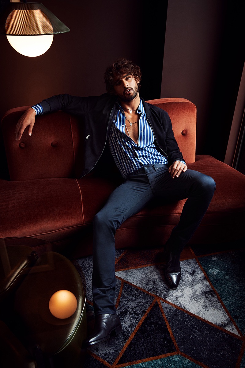 Calibre enlists Marlon Teixeira as the star of its fall-winter 2019 campaign.