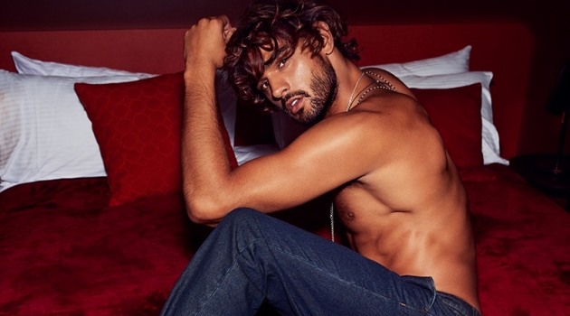 Nocturnal Animals: Marlon Teixeira Fronts Calibre Fall '19 Campaign Front and center, Marlon Teixeira stars in Calibre's fall-winter 2019 campaign.