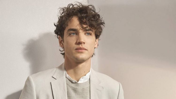 Breath of Fresh Air: Federico Novello Models Spring Style for Club Monaco