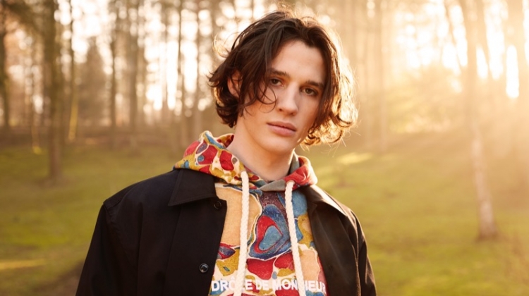 Liam Gardner Rocks Trendy Style for Coggles Spring ’19 Campaign