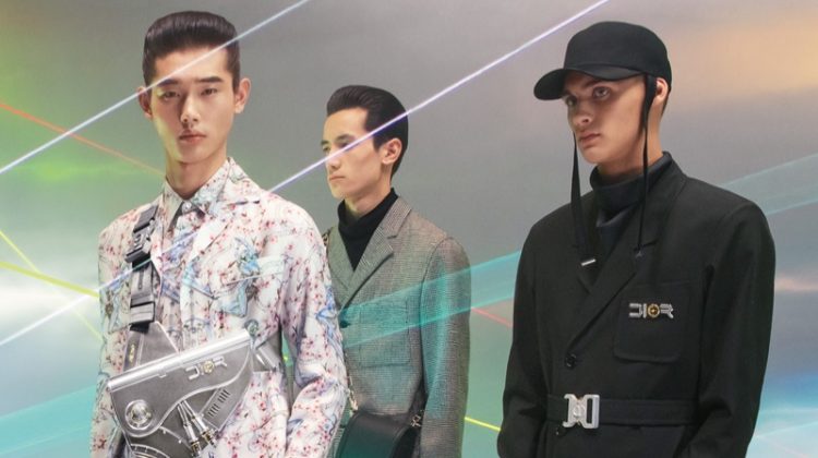 Dior Men enlists Taemin Park, Chris Kojiro, and Ludwig Wilsdorff as the stars of its pre-fall 2019 campaign.