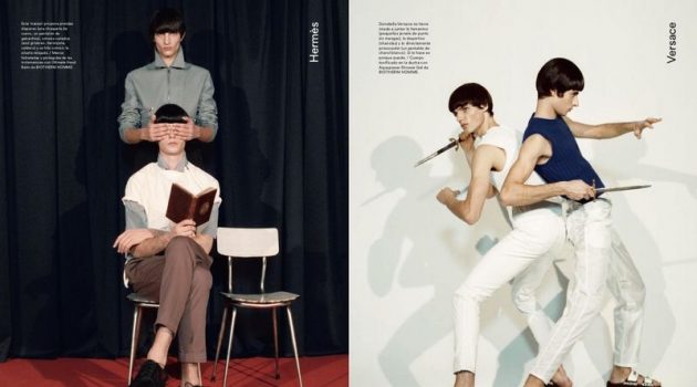 Piero Mendez, Oscar Kindelan + More Bring the Drama for Icon El País Piero Mendez, Oscar Kindelan + More Bring the Drama for Icon El País