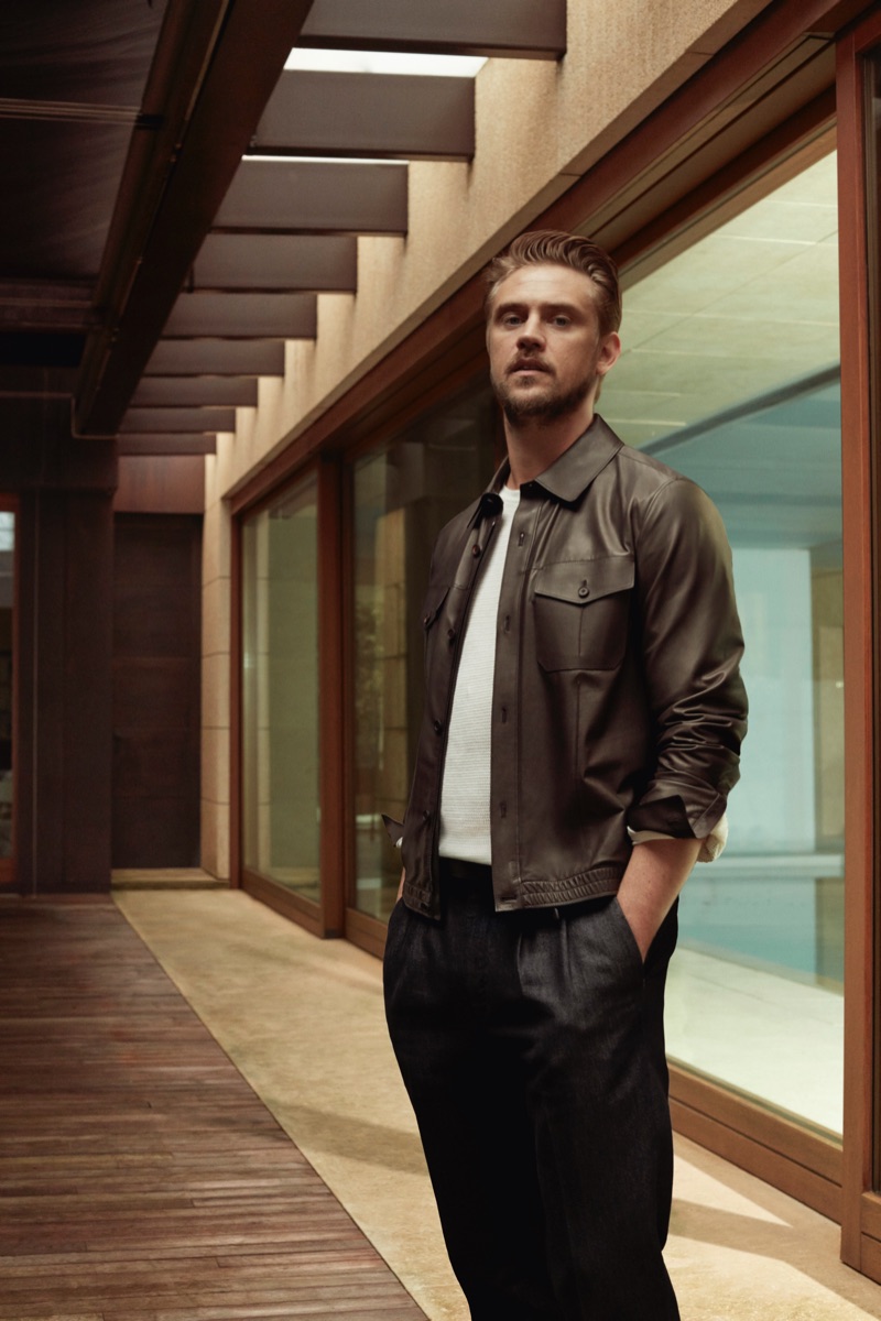 Actor Boyd Holbrook connects with Ermenegildo Zegna for its spring-summer 2019 campaign.