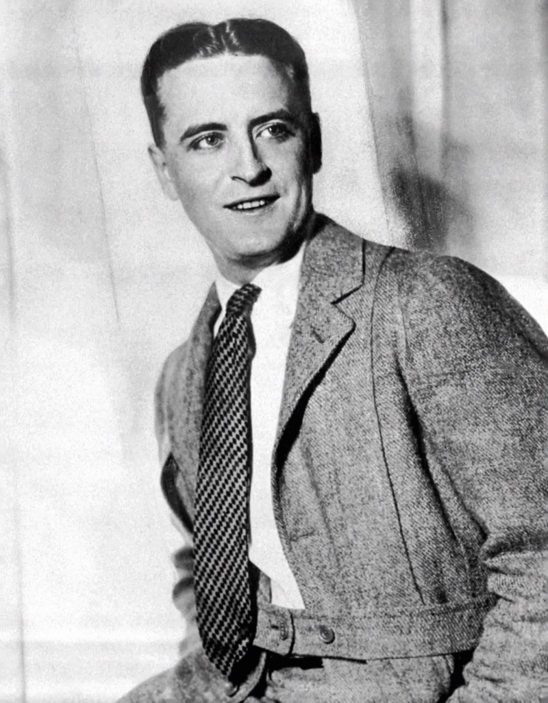 F. Scott Fitzgerald photographed around 1923. 