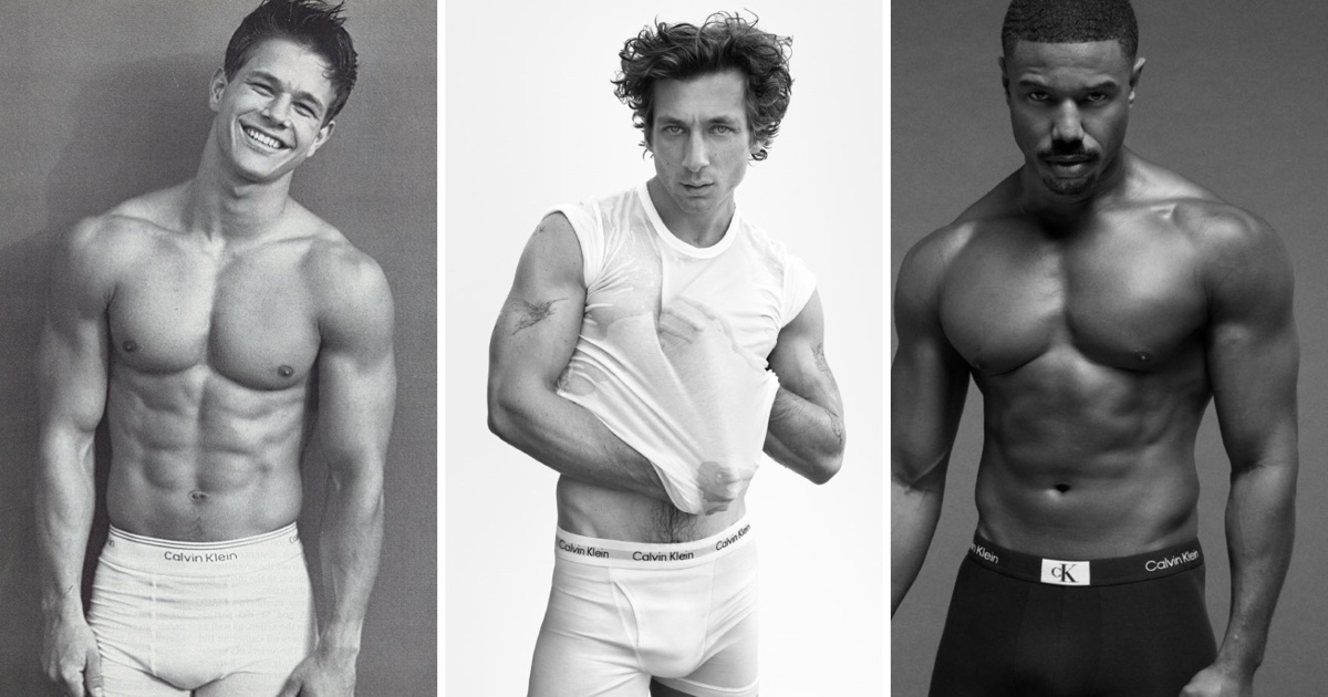 Famous Calvin Klein Underwear Models Through the Years