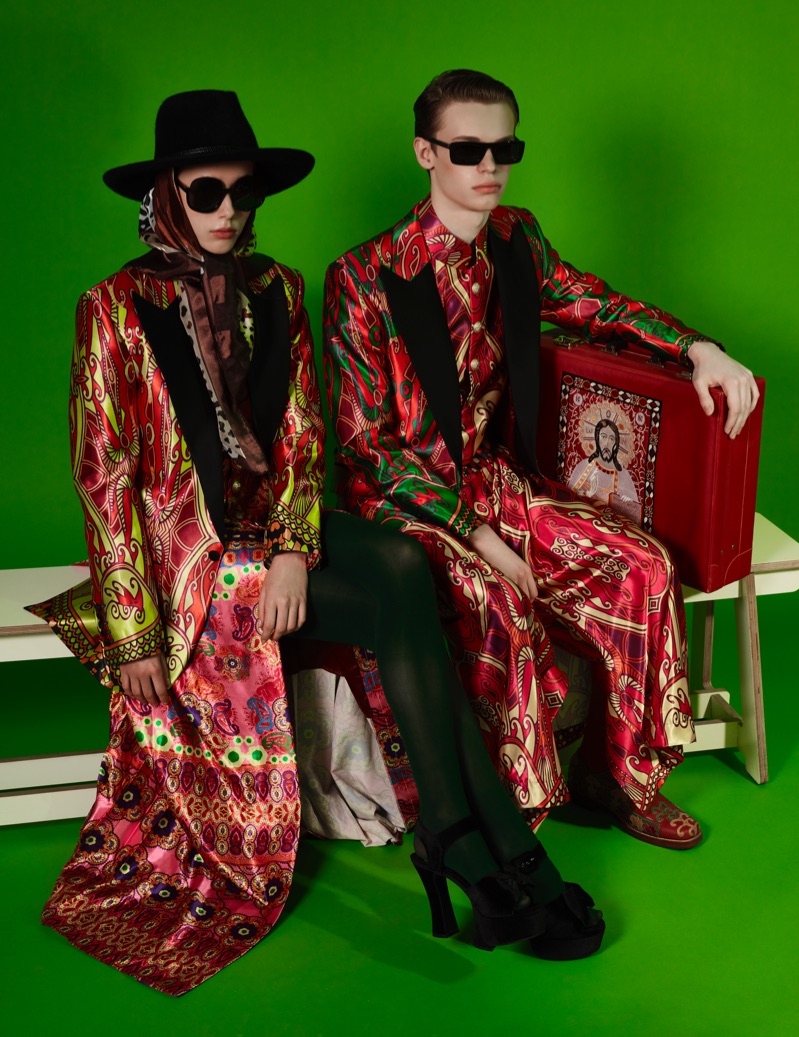 Rama Lee photographs Zuzanka and James in regal looks by Helen Anthony.