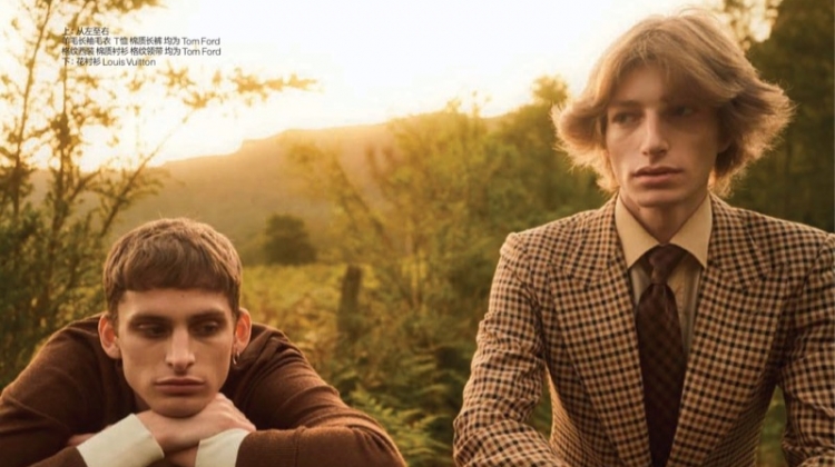 In the Valley: Joel Lumbroso & Ethan Kinlock for GQ China