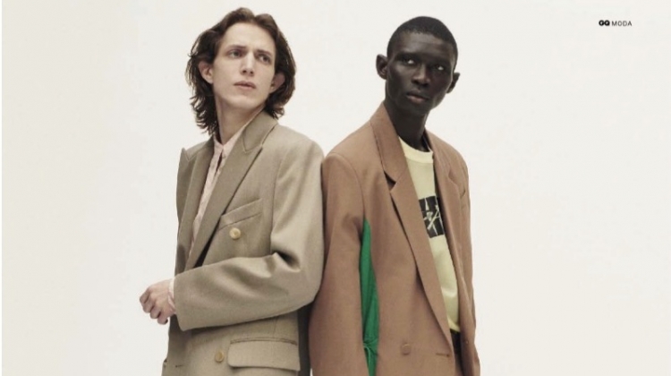 Xavier Buestel, Fernando Cabral + More Embrace Light Tailoring for GQ Italia