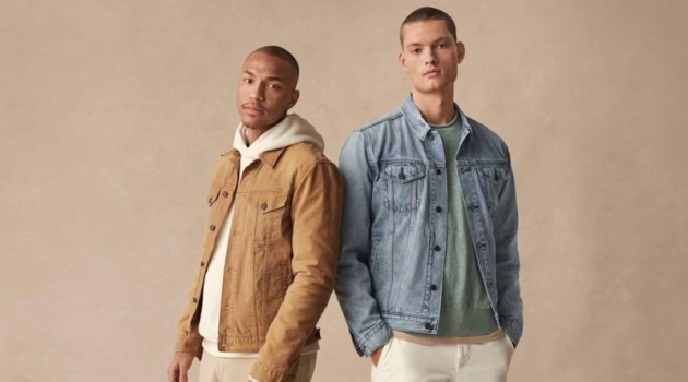 William Los, Roberto Rossellini + More Don Khakis for Gap Campaign Sean Lyles and William Los front Gap's Icons of Khakis campaign.