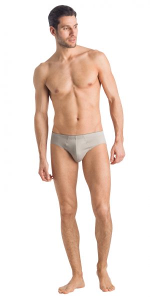 HANRO (73085) Cotton Superior Brief - Dark Sea L HANRO (73085) Cotton Superior Brief - Dark Sea L