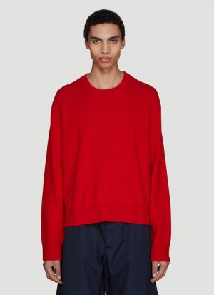 Intarsia Stripe Knit Sweater Intarsia Stripe Knit Sweater