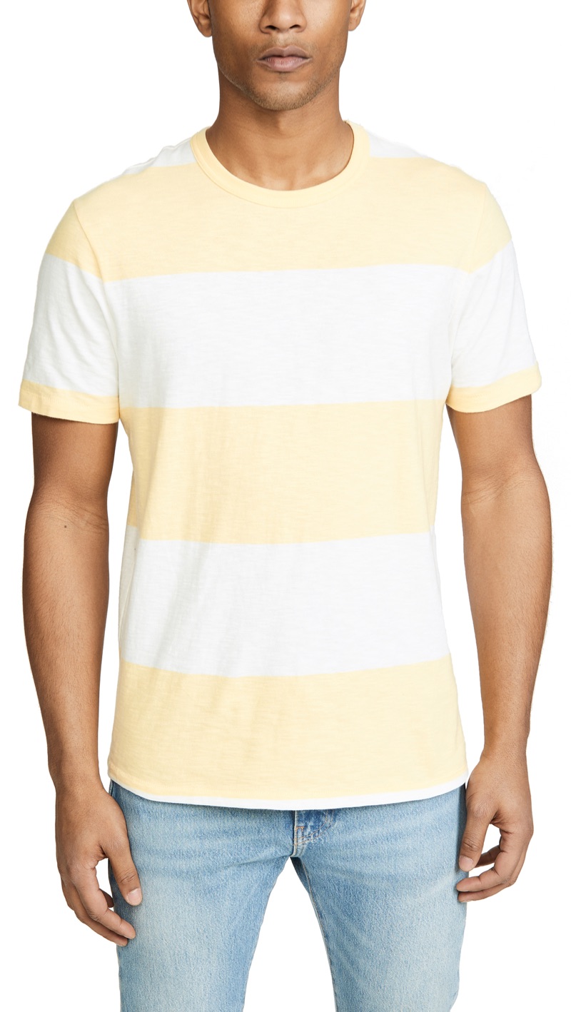 J.Crew Jersey Stripe Pocket Tee