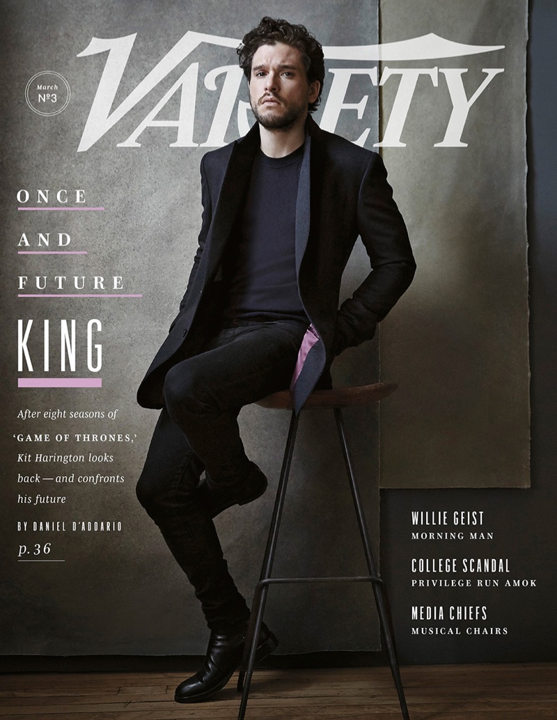 Kit Harington covers Variety magazine.