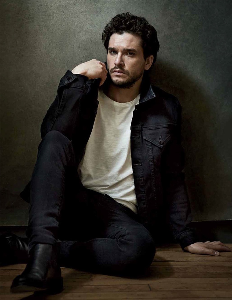 Actor Kit Harington stars in a new photo shoot for Variety.