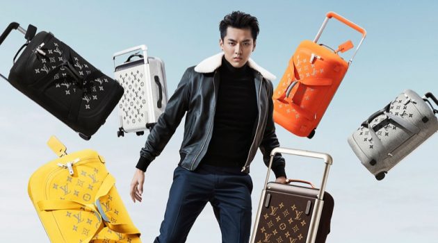 Kris Wu Fronts Louis Vuitton Horizon Soft Luggage Campaign Kris Wu fronts Louis Vuitton's Horizon Soft Luggage campaign.