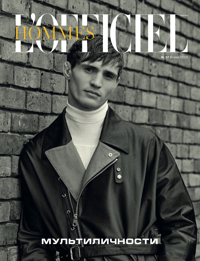 LOfficiel Hommes Ukraine 2019 Cover Photo Shoot 001