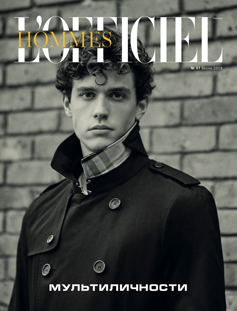 LOfficiel Hommes Ukraine 2019 Cover Photo Shoot 003