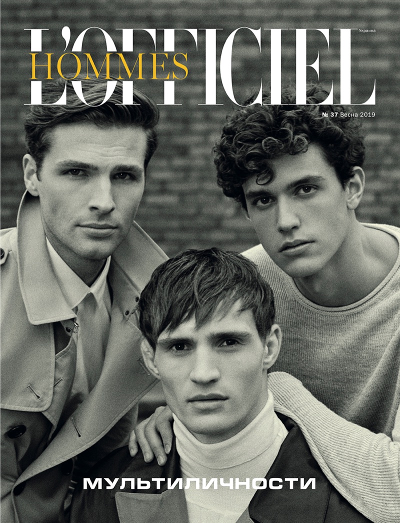 LOfficiel Hommes Ukraine 2019 Cover Photo Shoot 004