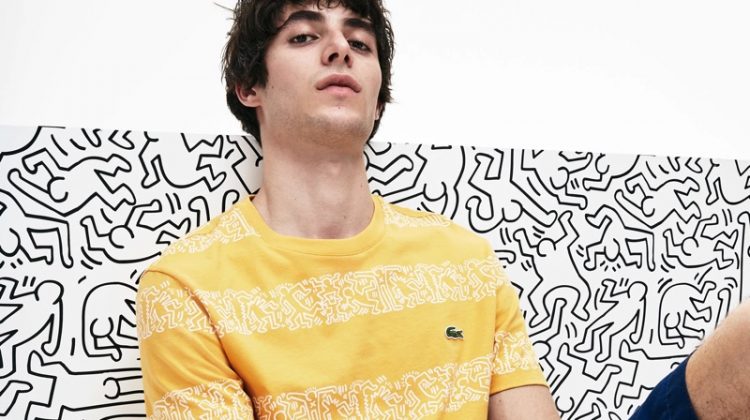 Lacoste Channels 80s Style with Keith Haring Collection