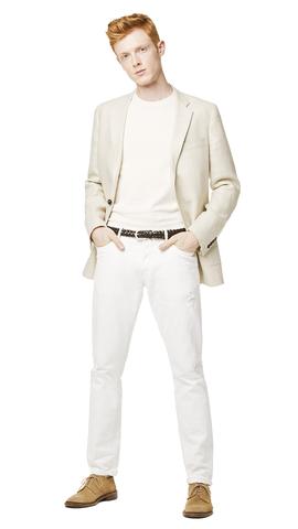 Linen Herringbone Unconstructed Sutton Sport Coat in Beige Linen Herringbone Unconstructed Sutton Sport Coat in Beige
