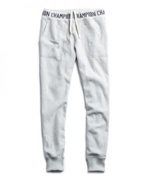 Logo Rib Slim Jogger in Light Grey Mix Logo Rib Slim Jogger in Light Grey Mix
