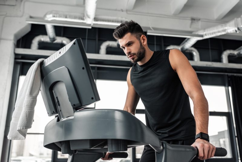 Man Working Out Sleeveless Top