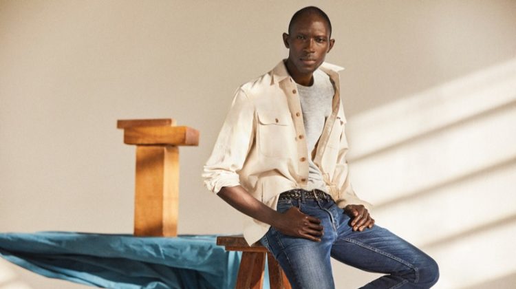 Armando Cabral Rocks Denim for Mango Spring ’19 Style Guide