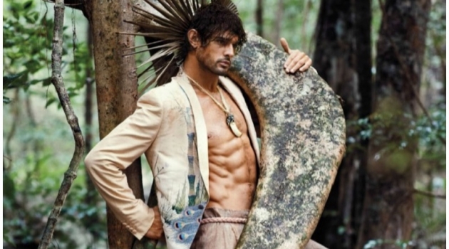 Marlon Teixeira Takes to Nature for Vogue Hommes Paris Marlon Teixeira Takes to Nature for Vogue Hommes Paris
