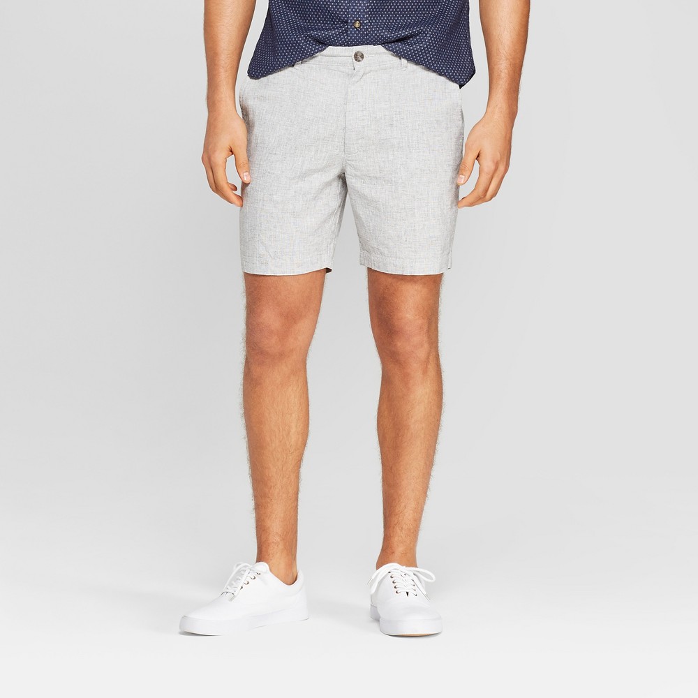 7 inch slim fit shorts for men
