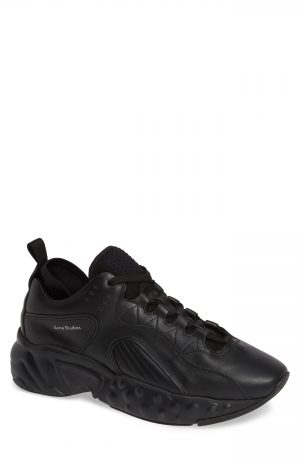 Men's Acne Studios Rockaway Built-Up Sneaker, Size 7US / 40EU - Black Men's Acne Studios Rockaway Built-Up Sneaker, Size 7US / 40EU - Black