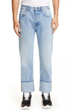 Men's Valentino Slim Fit Jeans, Size 30 - Blue Men's Valentino Slim Fit Jeans, Size 30 - Blue