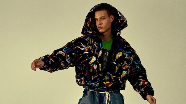 Michael Oder Rocks Designer Fashions for L’Officiel Hommes Ukraine