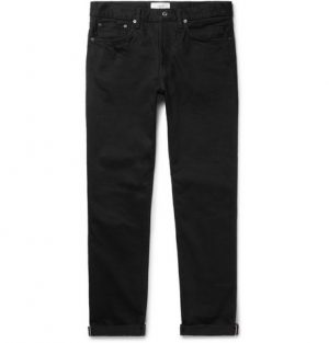 Mr P. - Slim-Fit Selvedge Denim Jeans - Men - Black Mr P. - Slim-Fit Selvedge Denim Jeans - Men - Black