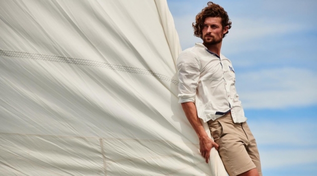 Wouter Peelen, Mitchell Slaggert + More Sail Away with Nautica for Spring '19 Campaign Wouter Peelen fronts Nautica's spring-summer 2019 campaign.