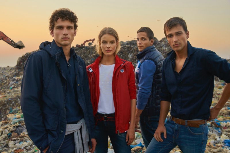 North Sails enlists Simon Nessman, Alena Blohm, Gotzon Mantuliz, and Michel Biel to front its spring-summer 2019 campaign.