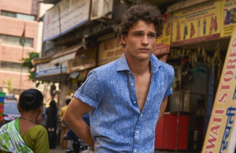 Simon Nessman Travels to Dharavi for North Sails Spring '19 Campaign Simon Nessman stars in North Sails' spring-summer 2019 campaign.