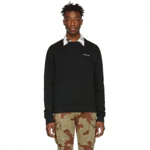 Off-White Black Logo Sweatshirt Off-White Black Logo Sweatshirt